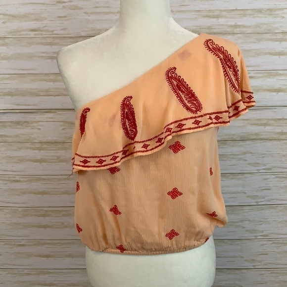 Free People One Shoulder Top - Picture 1 of 10